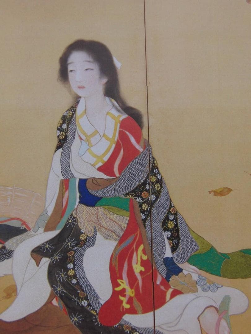 池田輝方、「お夏狂乱」、希少画集・額装画、日本製・新品額縁にて額装致します