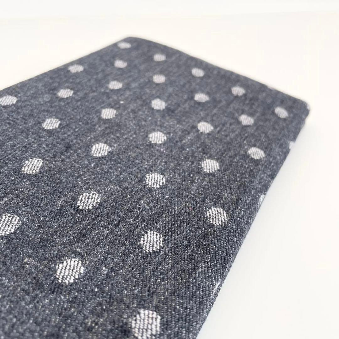 早い者勝ち　韓国　バインダー　カバー　貯金　現金管理　デニム　ドット　リフィル