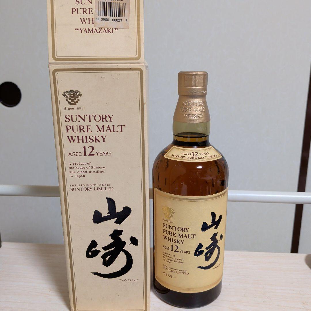 [古酒]山崎 12年 ピュアモルトウイスキー 750ml