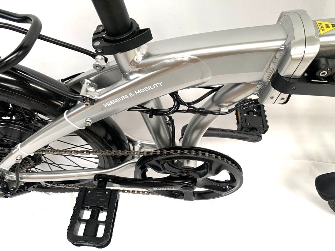 【即乘】送料無料 YADEA ディスク式MTB 折り畳み電動自転車 動作確認済