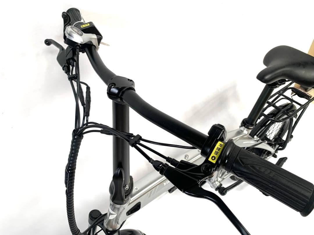 【即乘】送料無料 YADEA ディスク式MTB 折り畳み電動自転車 動作確認済