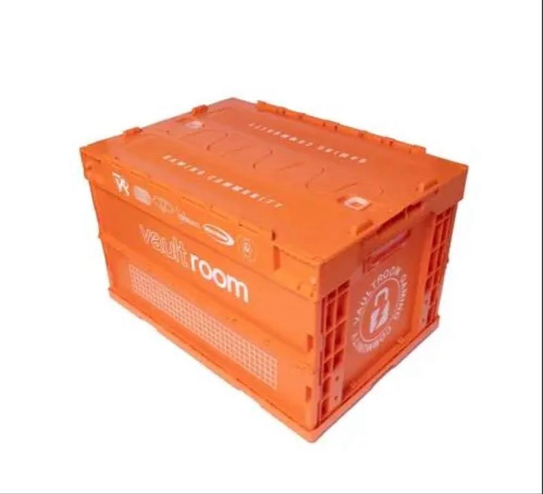 vaultroom オレンジ収納ボックス 50L