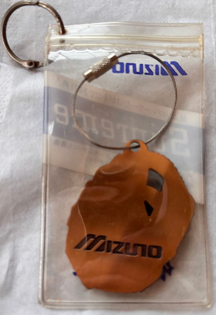 【希少】Mizuno WORLD WIN当時物 ノベルティ グローブ プレート