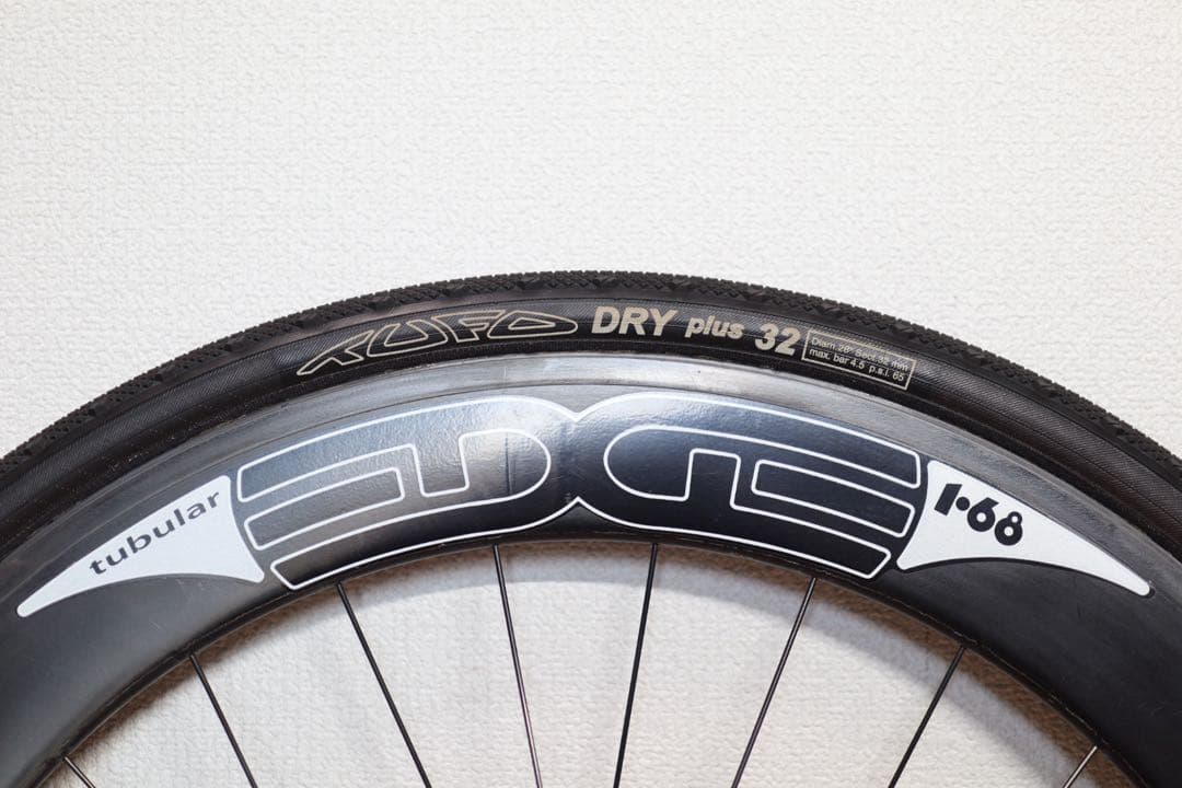 EDGE × DT SWISS カーボン ホイール ENVE ブルーラグ ピスト