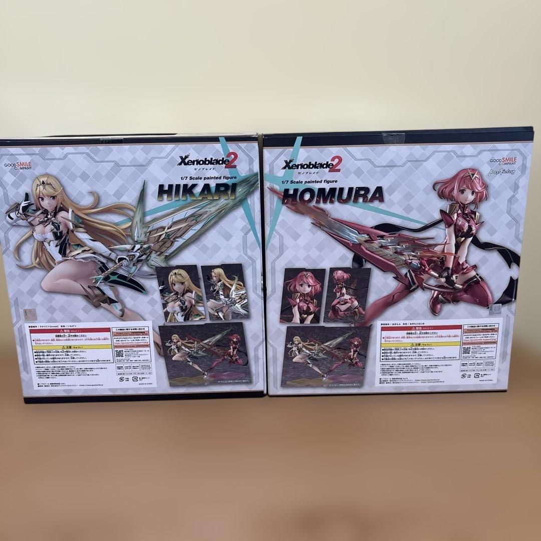 開封済みゼノブレイド2ホムラ ヒカリフィギュアセットグッドスマイルカンパニー