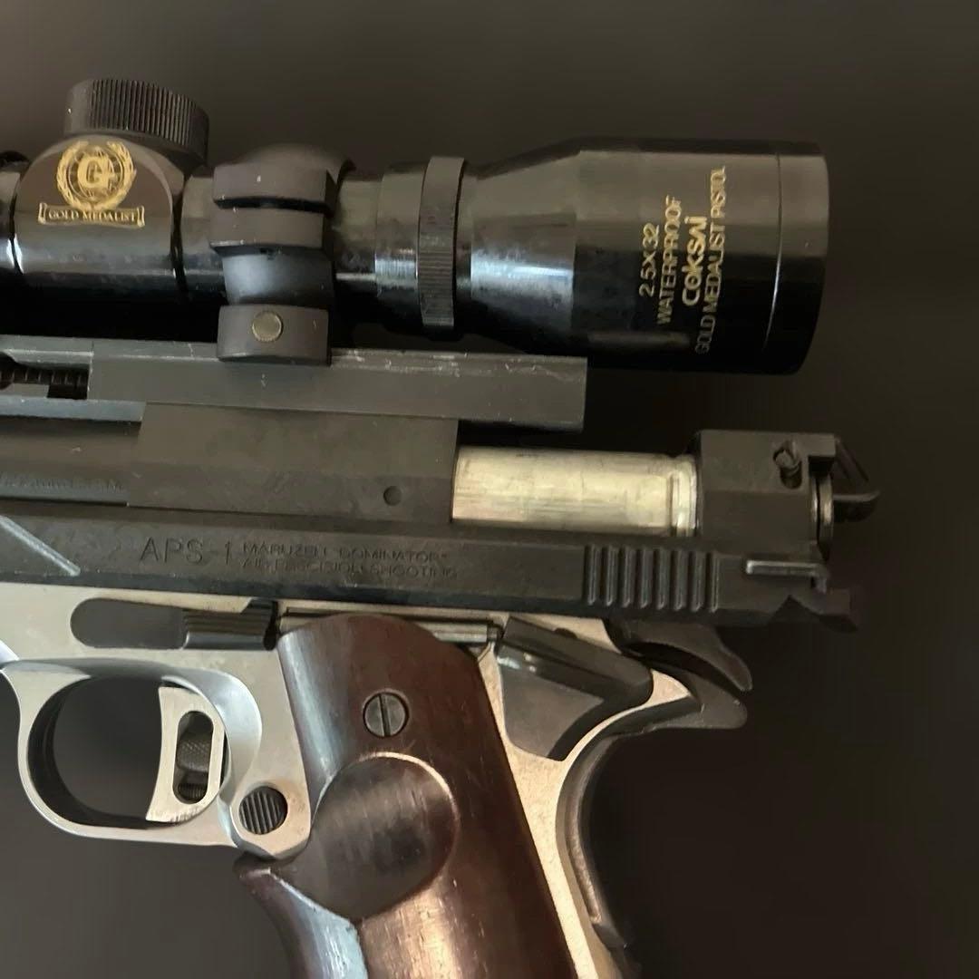 ニ*め様 エアコッキングガン　APS-1ドミネーターカスタムモデル&HK USP