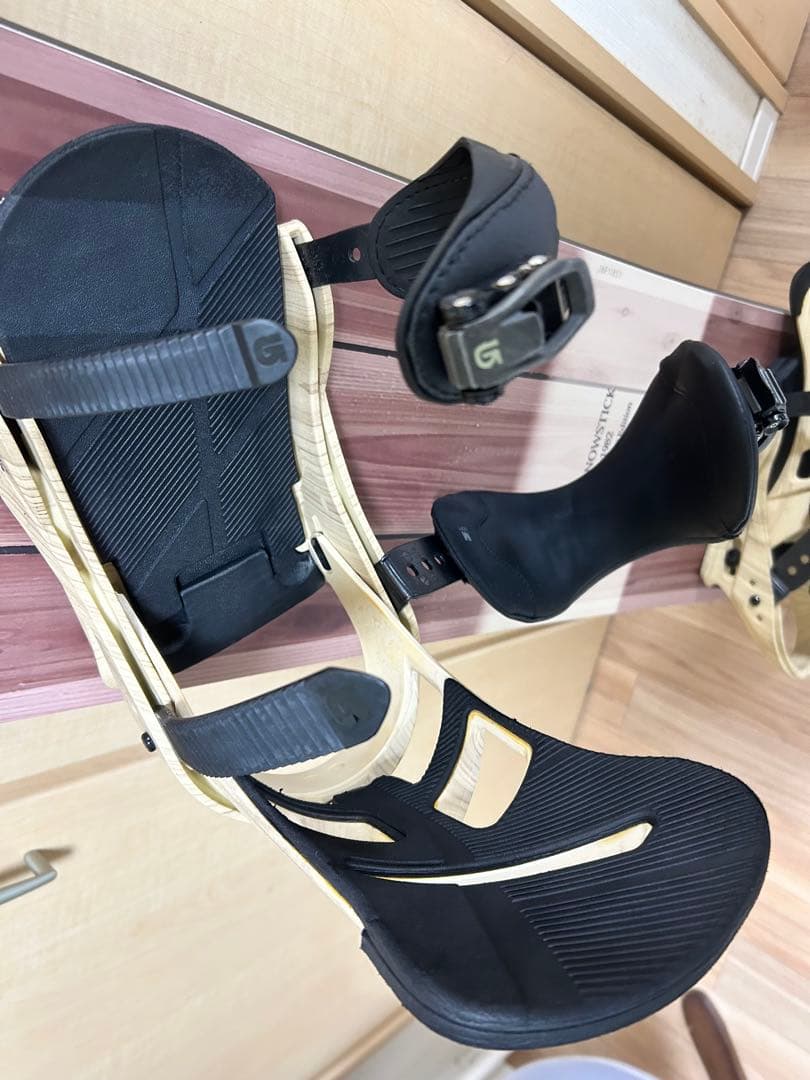 MOSS STICK スノーボード BURTONビンディング付