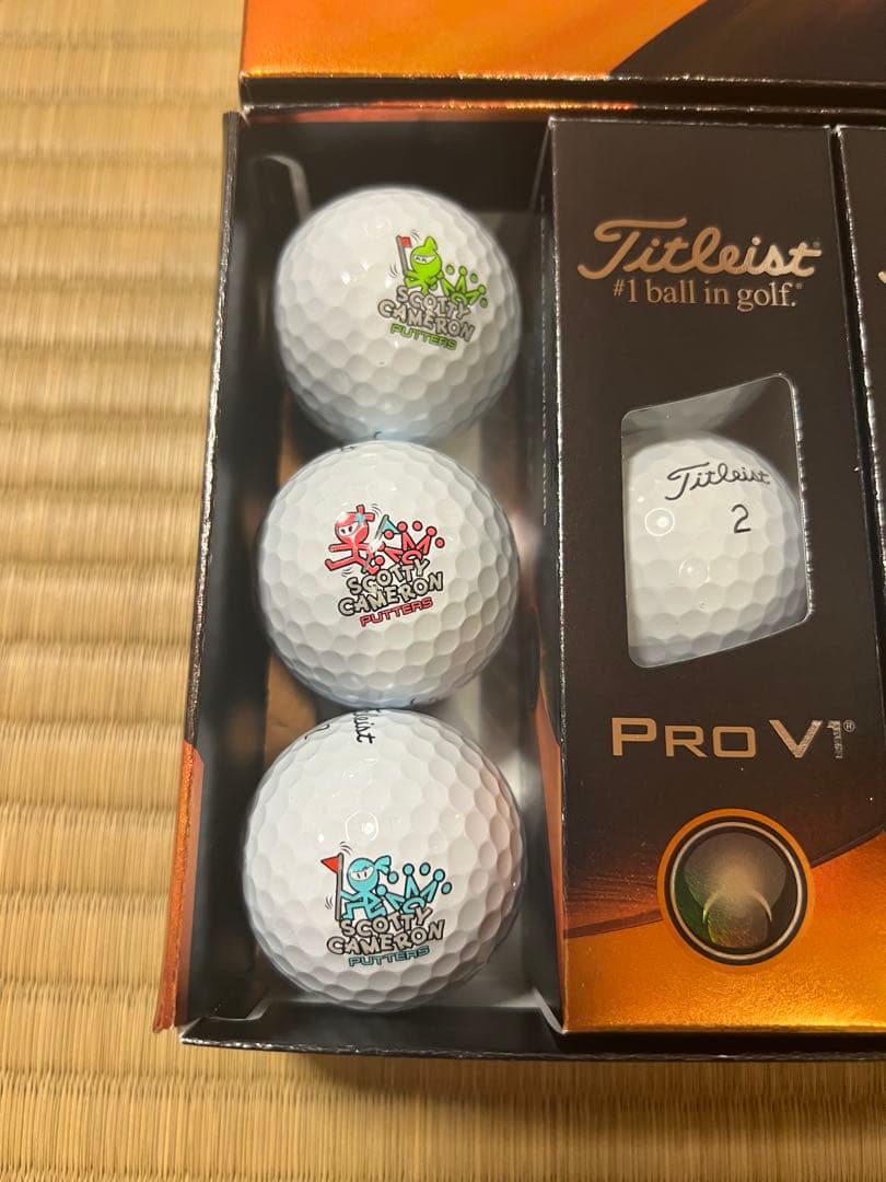 スコッティキャメロン　タイトリスト PRO V1 ゴルフボール