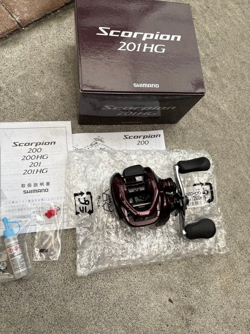 SHIMANO Scorpion 201HG ベイトリール