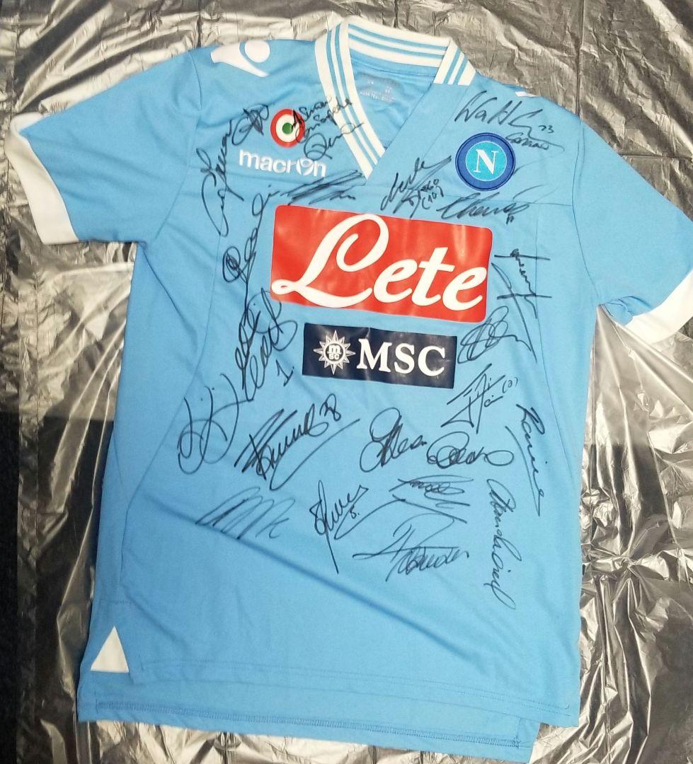 マラドーナ　カレカ　カンナヴァーロ　ゾラ　カバーニ　ドナドーニ　他　直筆サイン