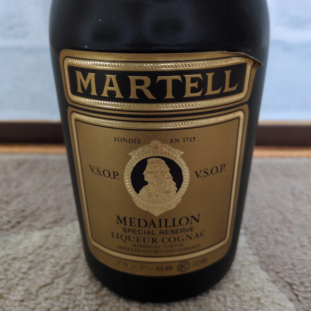 ​【未開封・特級表記】マーテル メダイヨン V.S.O.P フロストボトル 古酒