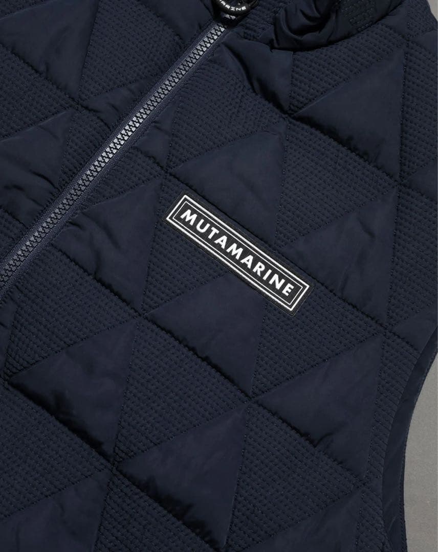 【定価46200円】MUTA キルティング　ダウンベスト