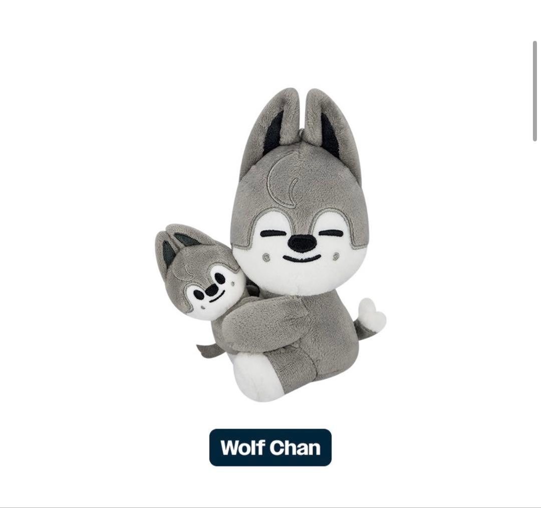 ⭐︎正規品⭐︎stray kidsMAGNET PLUSHSET ウルフチャン