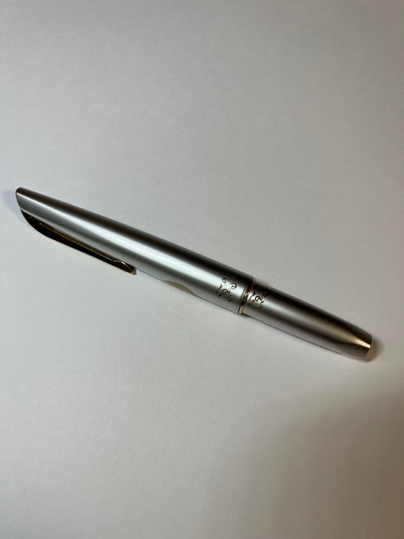 プラチナ万年筆　蔦模様　万年筆　18k レトロ