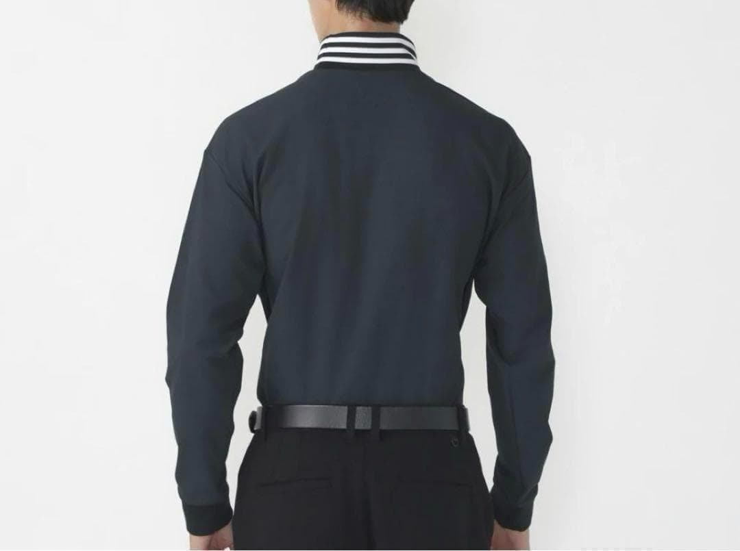 ナノユニバースゴルフ　XL　ウォームロングスリーブ　長袖シャツ　モックネック