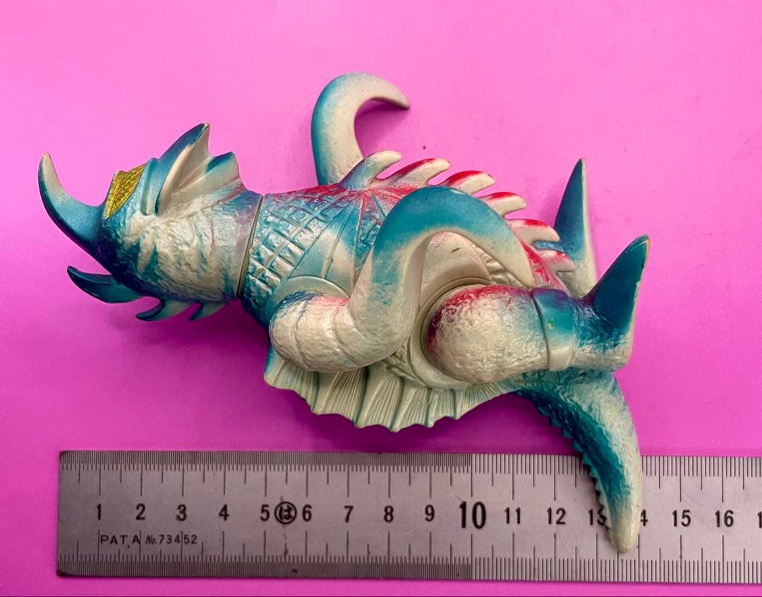 ブルマァク ガイガン ソフビ人形 ミドルサイズ ゴジラ マルサンM1号昭和レトロ