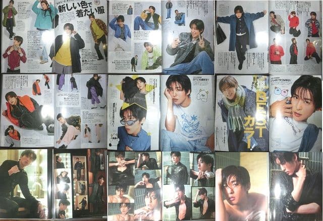 114【特選首位】  Man スノーマン 目黒蓮 切抜626P ファイル