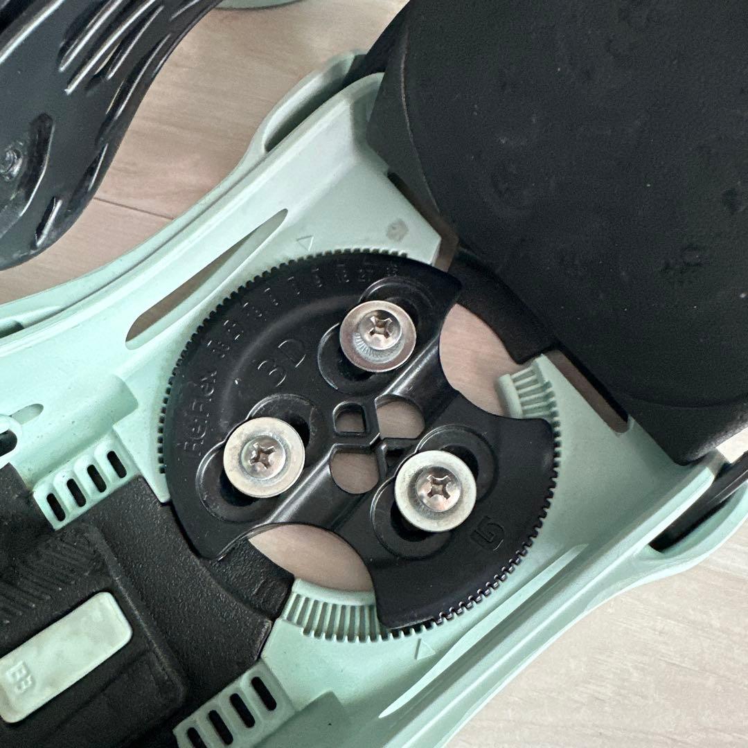 BURTON CARTEL ビンディング men's M/Lミントグリーン