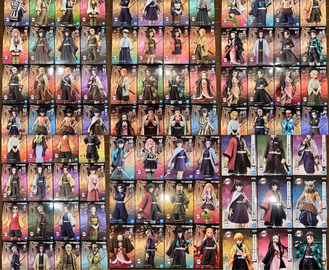 鬼滅の刃　絆ノ装　まとめ売り　全85個セット　捌ノ型〜伍拾ノ型　竈門　我妻　他