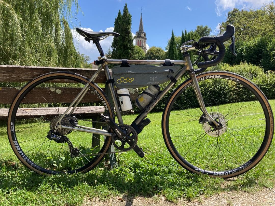 【フロントのみ】DT-SWISS 手組み　ピストホイール　モランボン組