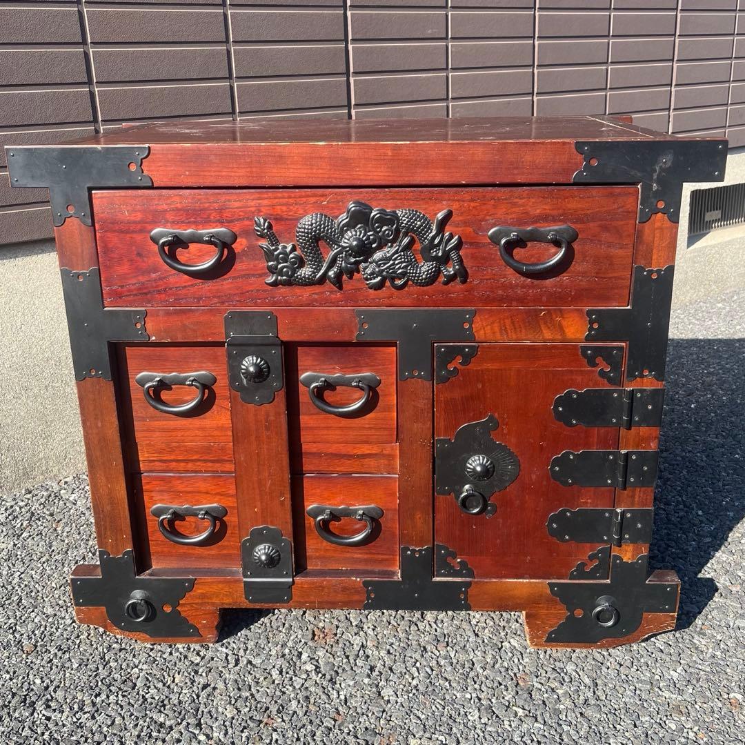 民芸調家具 和箪笥 からくり箪笥 インテリア 昭和レトロ 和 アンティーク