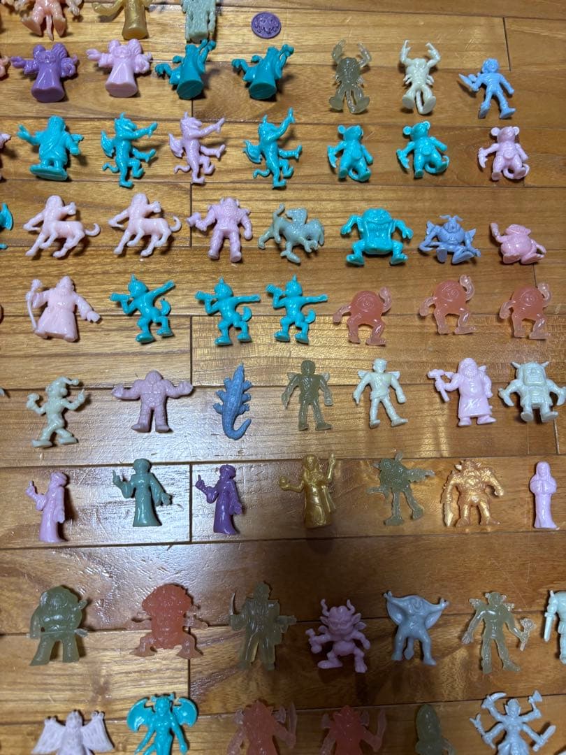 当時物 ネクロスの要塞 フィギュア140体＋魔法チップ ロッテ 食玩 昭和レトロ