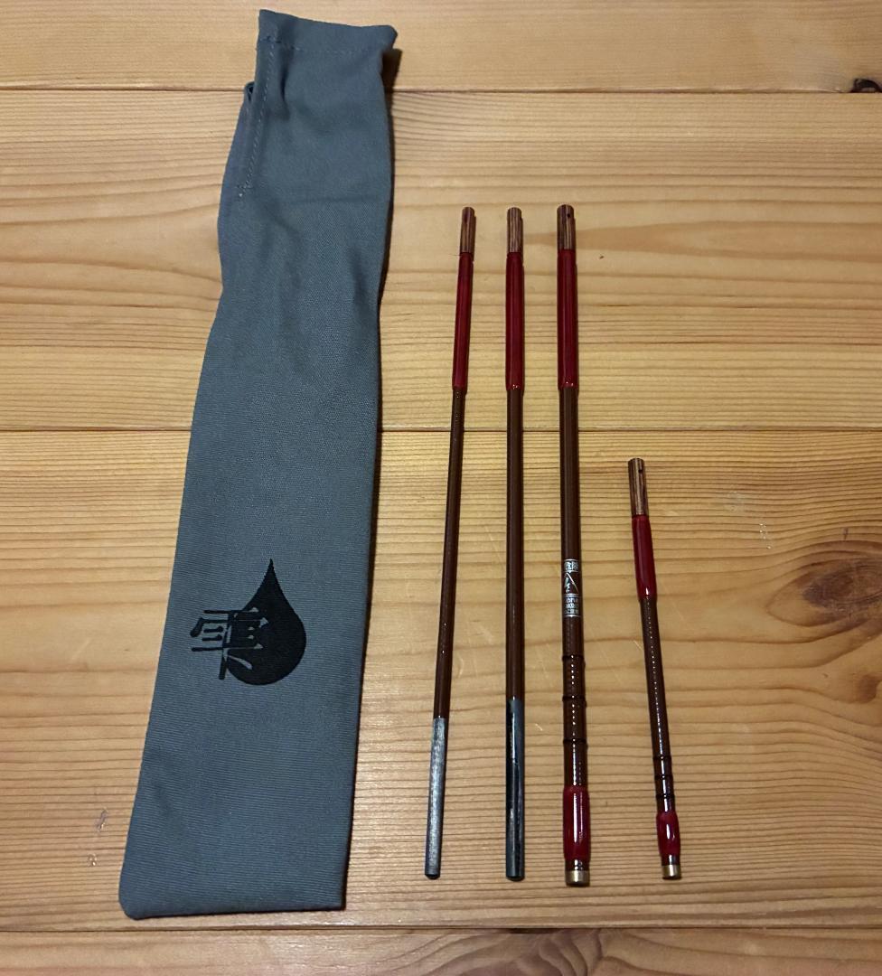 【SHIZUKU】雫DXタナゴ竿3尺（2尺）落栗(オチグリ)