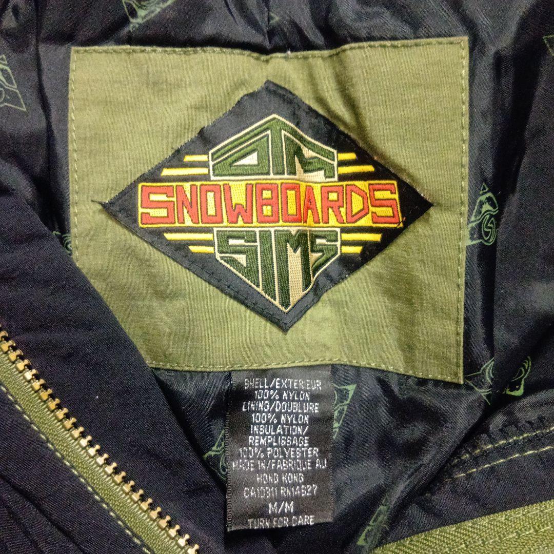 【希少】SIMS スノーボード ウェア パンツ スノボパンツ