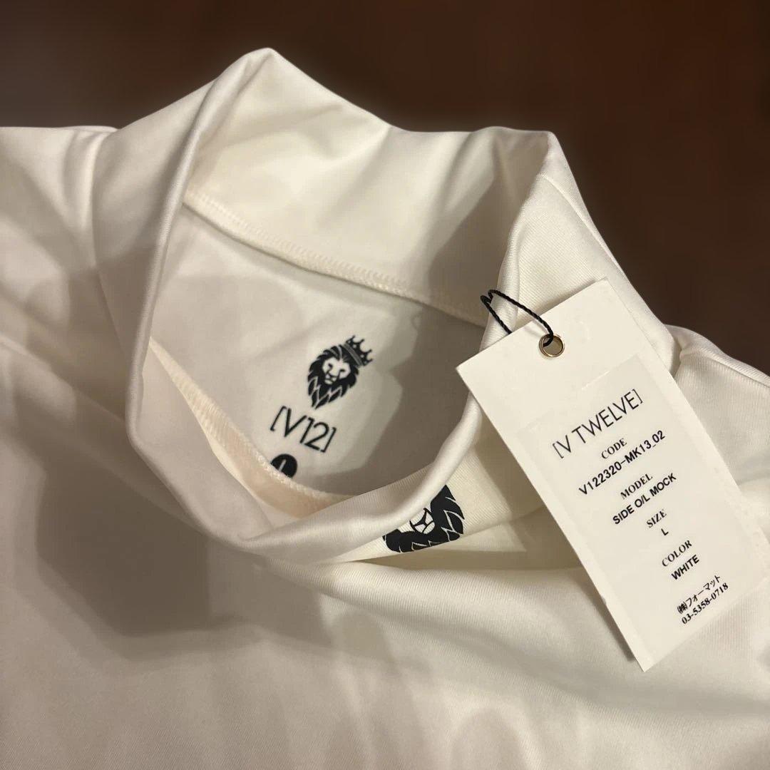 V TWELVE メンズ長袖シャツ 新品未使用 ゴルフウエア　L