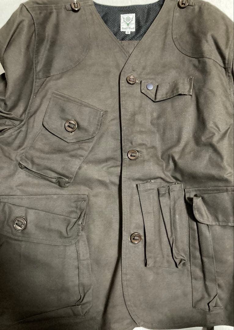 South2 West8 テンカラジャケット Mサイズ ダークブラウン