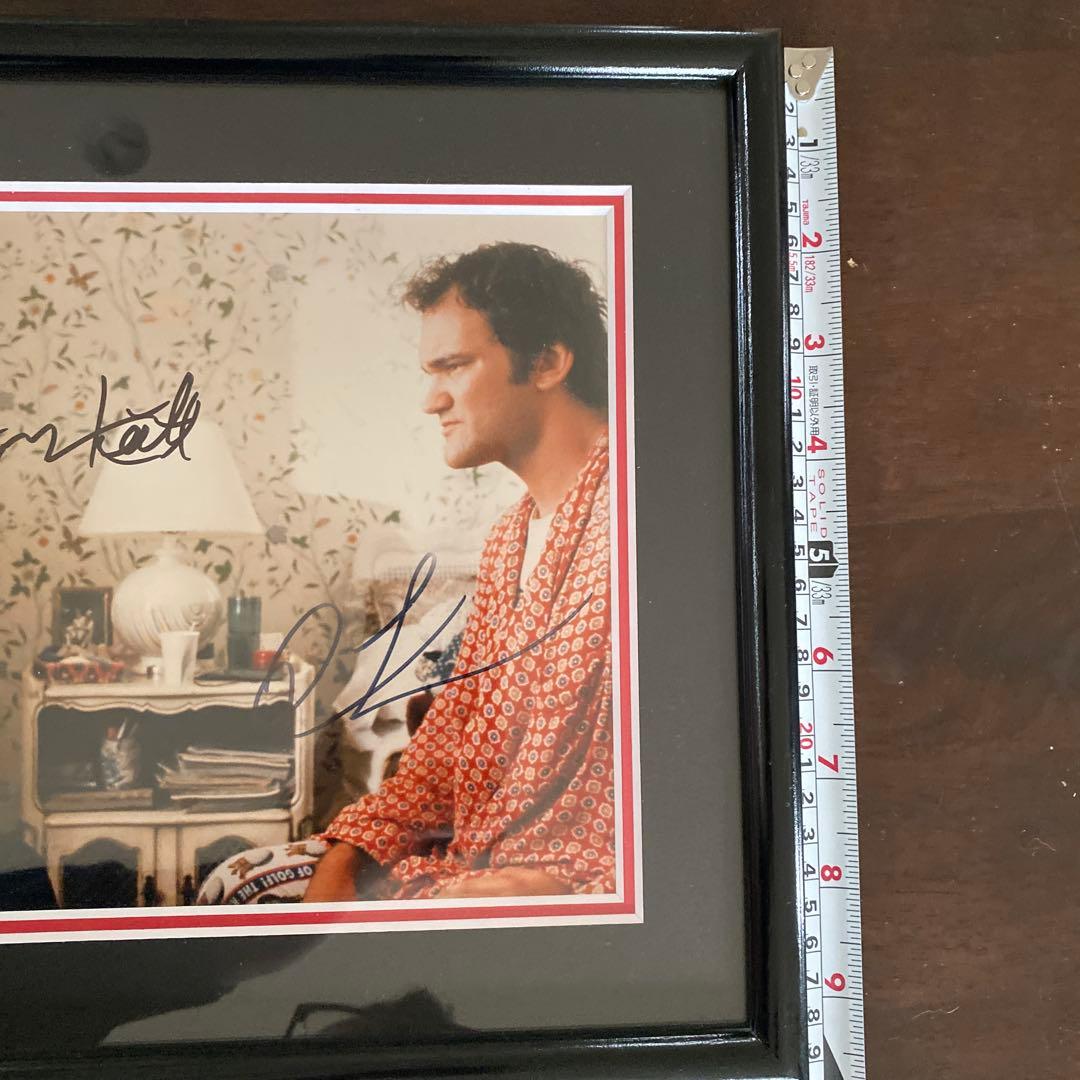 値下げ中　パルプフィクション　タランティーノ　ハーヴェイカイテル　サインフォト