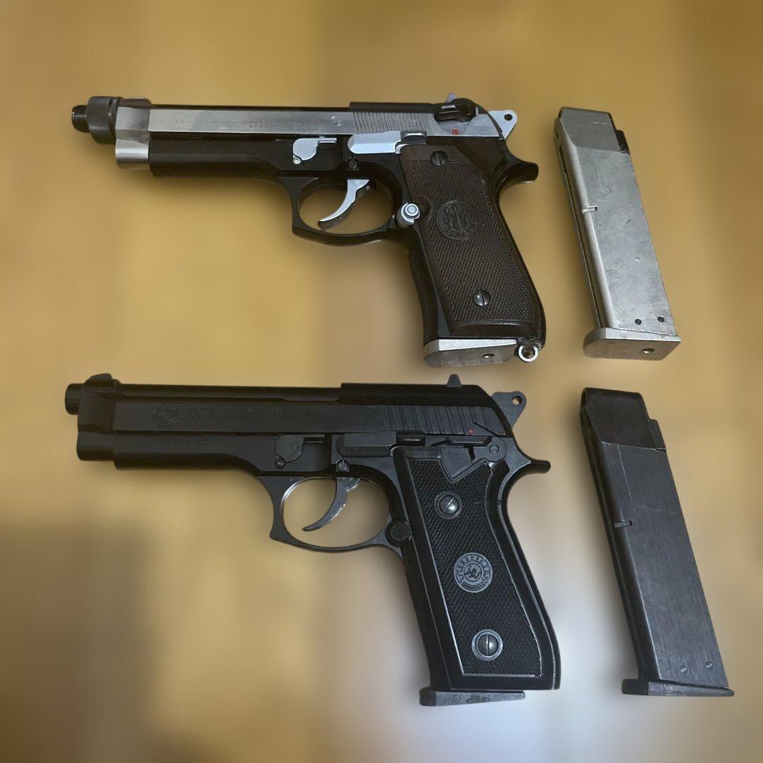 マルシン　固定ガスガン　トーラス　ベレッタ92F ツートン