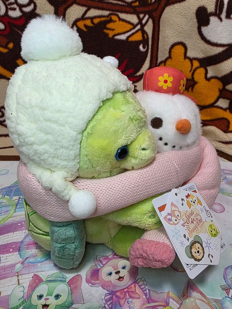 新品 ディズニークリスマス シークレットスノーウィーディ オルメルぬいぐるみ