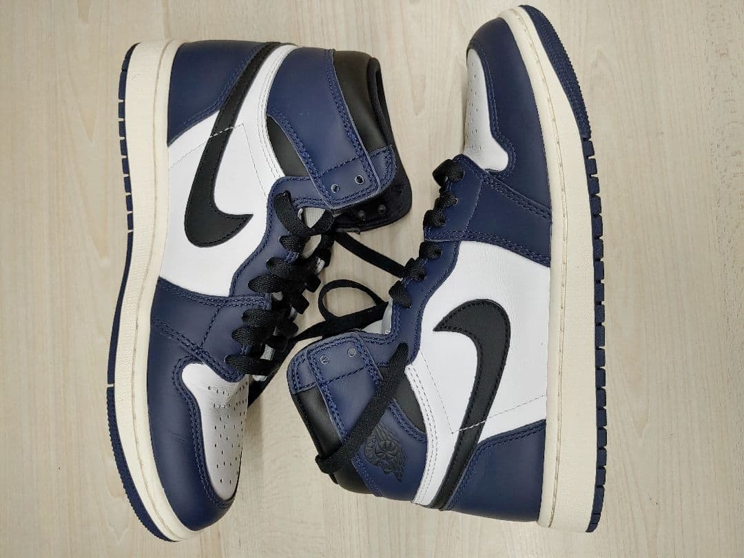 シューズ(男性用) NIKE AIRJORDAN AJ1 MIDNIGHT NAVY 25.5cm