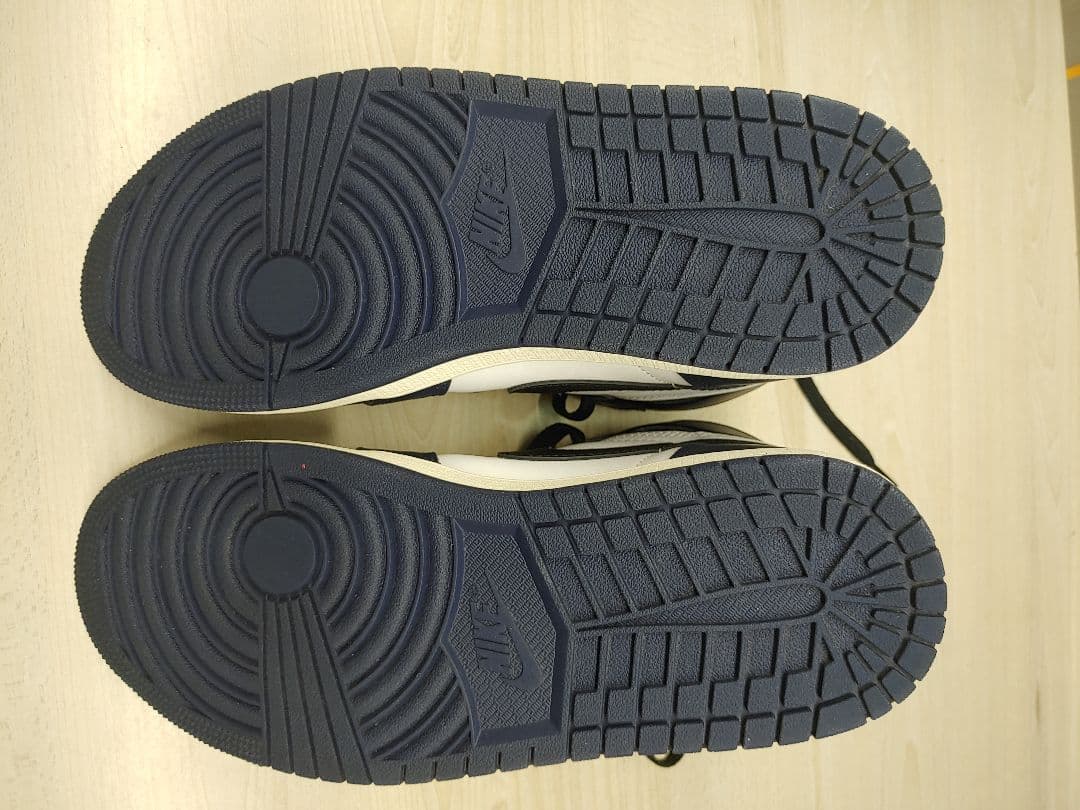 シューズ(男性用) NIKE AIRJORDAN AJ1 MIDNIGHT NAVY 25.5cm