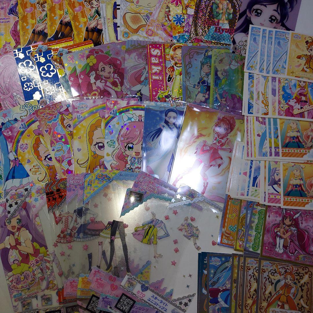 女の子向けカードまとめ　プリパラ　プリチャン　ラブベリー　アイカツ　プリキュア