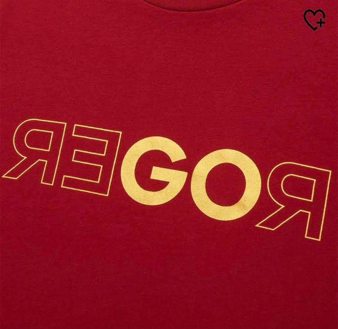 UNIQLO REGOR Tシャツ 赤 白 2色各1枚のセット Mサイズ 新品