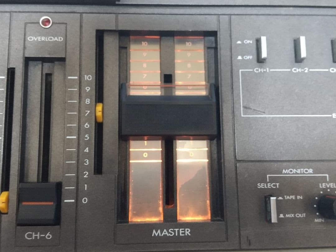 Victor MI-5000 アナログミキサー 6チャンネル