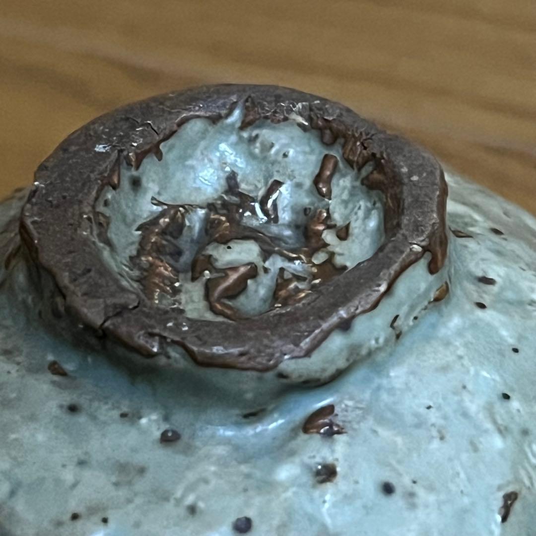 た*い様 【10000円スタート可】川喜田半泥子 共箱 茶碗　銘　かち鳥