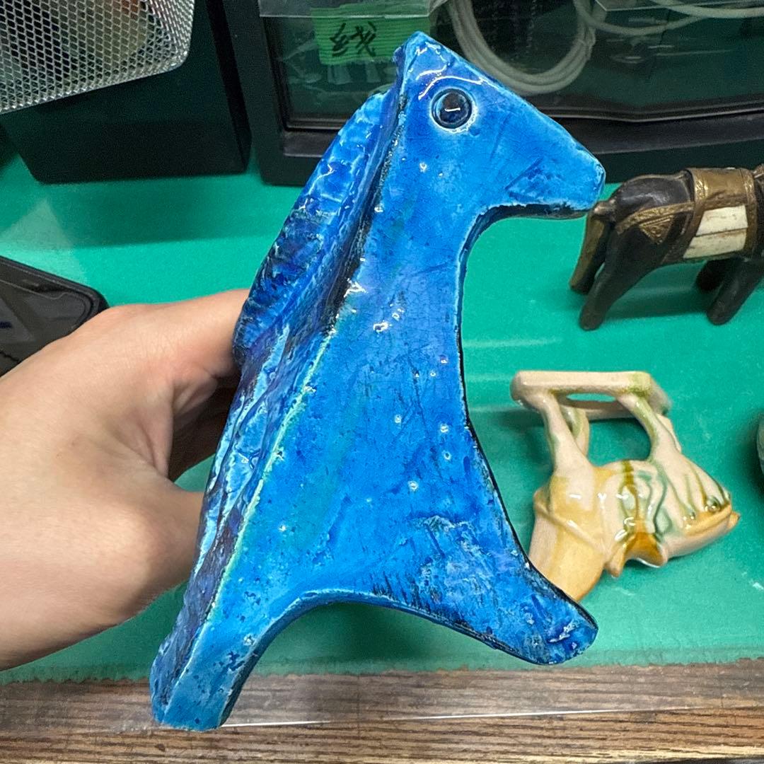 馬のオブジェ ヴィンテージ インテリア 木製　炻器　銅製　まとめ売り