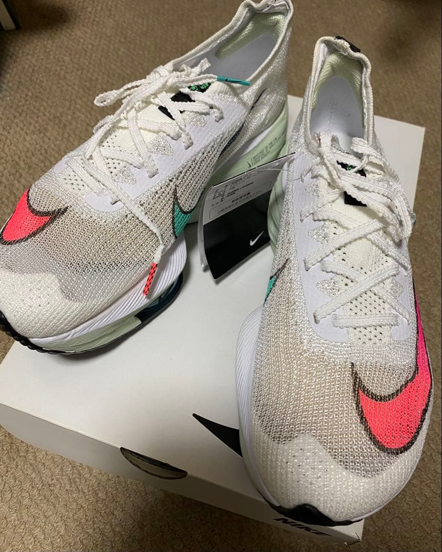 超希少箱付き　NIKEオンライン購入　初代アルファフライ東京五輪モデル