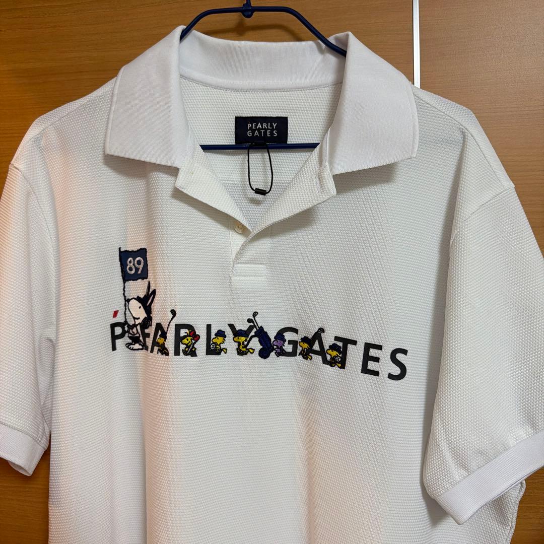PEARLY GATES スヌーピーポロシャツ