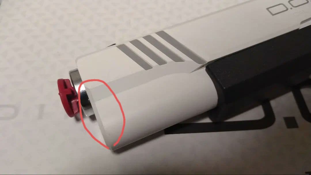 東京マルイ ハイキャパ D.O.R/DOR ホワイト