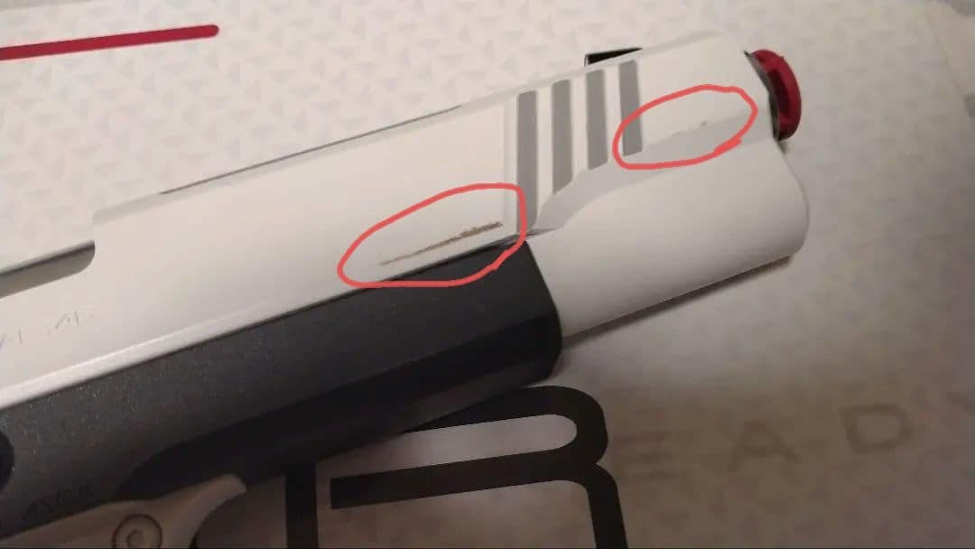 東京マルイ ハイキャパ D.O.R/DOR ホワイト