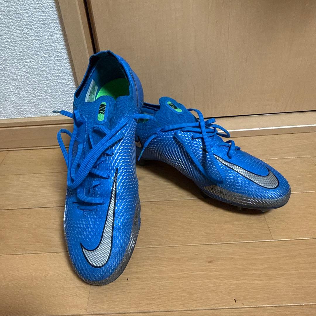 Nike 青 スパイク FG 廃盤モデル