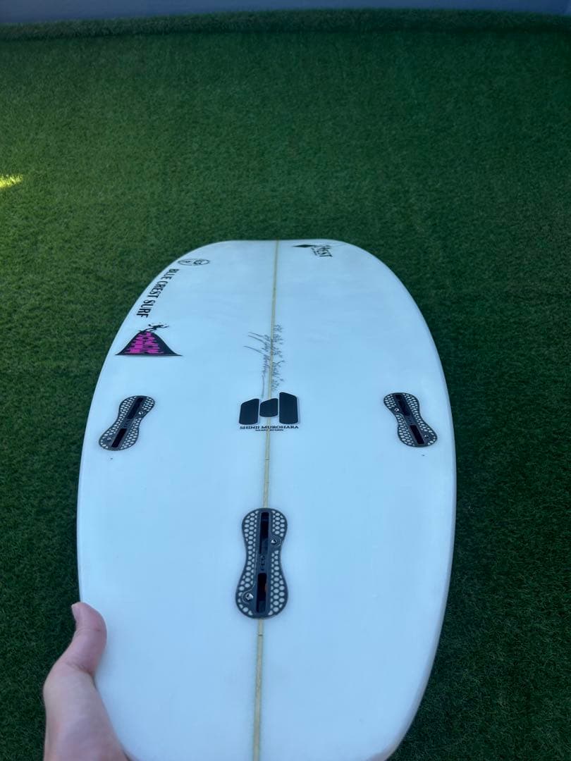 セレンディピティサーフボード5.8 別注ブランドBLUE CREST SURF