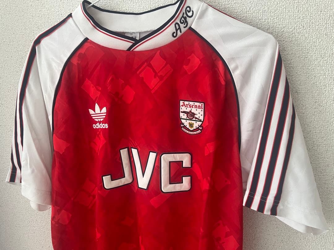 希少！アーセナル adidas 復刻版ホームユニフォーム Lサイズ
