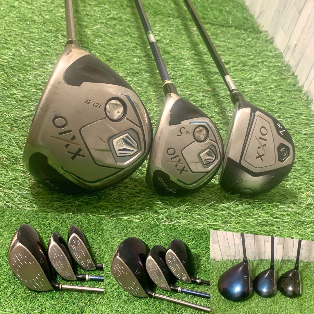 希少キャスター付ゼクシオバッグ XXIO10～ 高級パター付 メンズゴルフセット