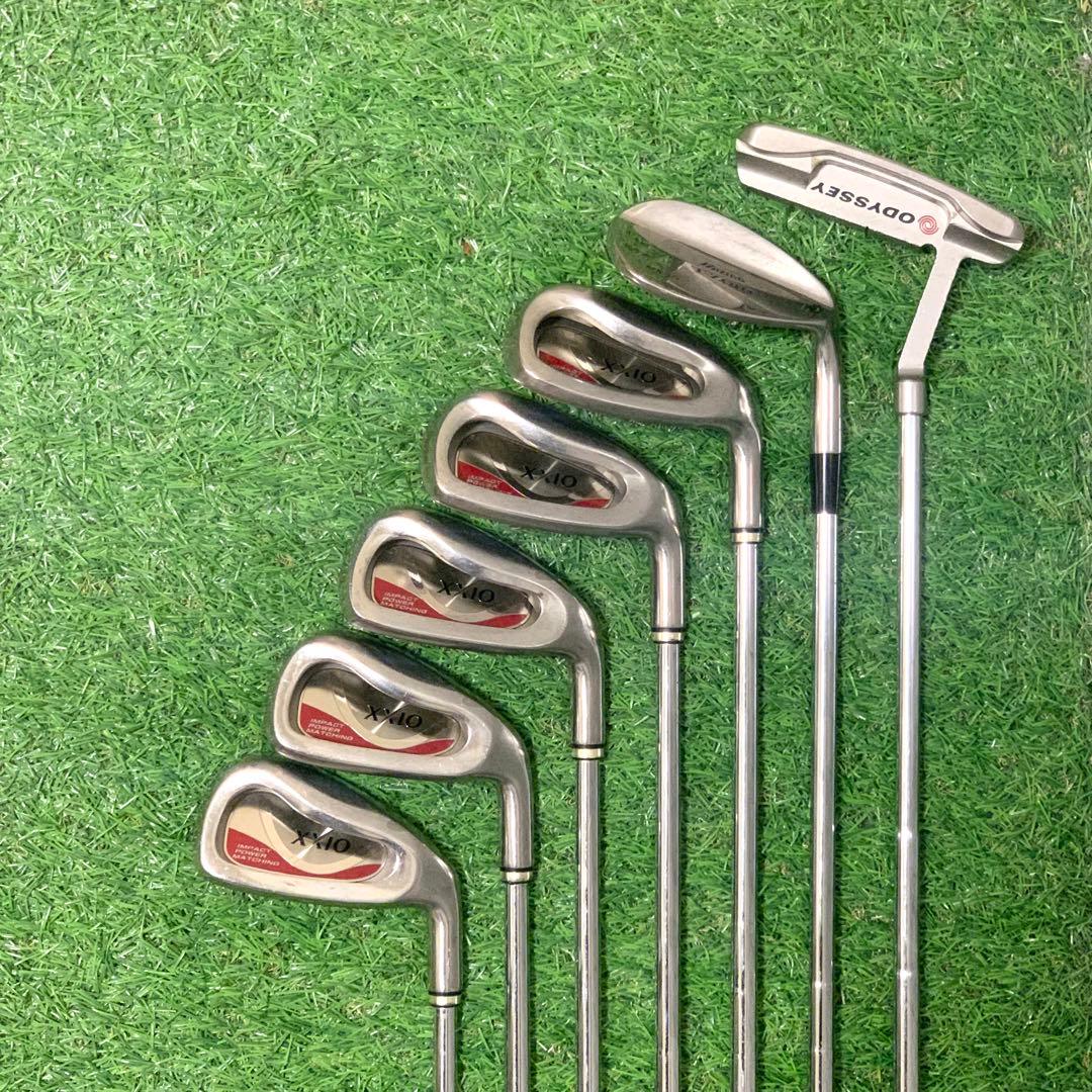 希少キャスター付ゼクシオバッグ XXIO10～ 高級パター付 メンズゴルフセット