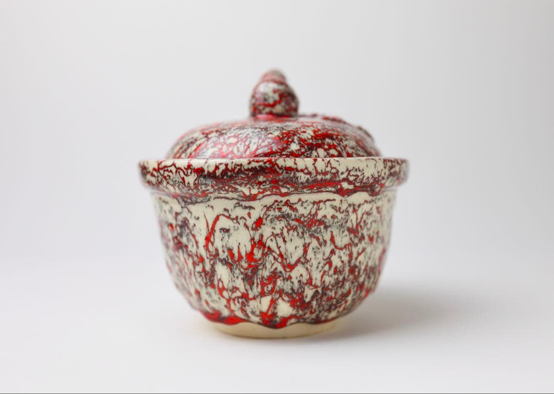 箕面焼　松田箕山　瓢箪摘　宝瓶　急須　煎茶器